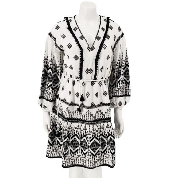 Anthropologie Francine Eyelet Mini Dress - Picture 5 of 14